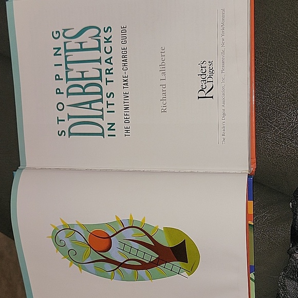 (J23) Stopping Diabetes in its tracks hardback book - Picture 3 of 3